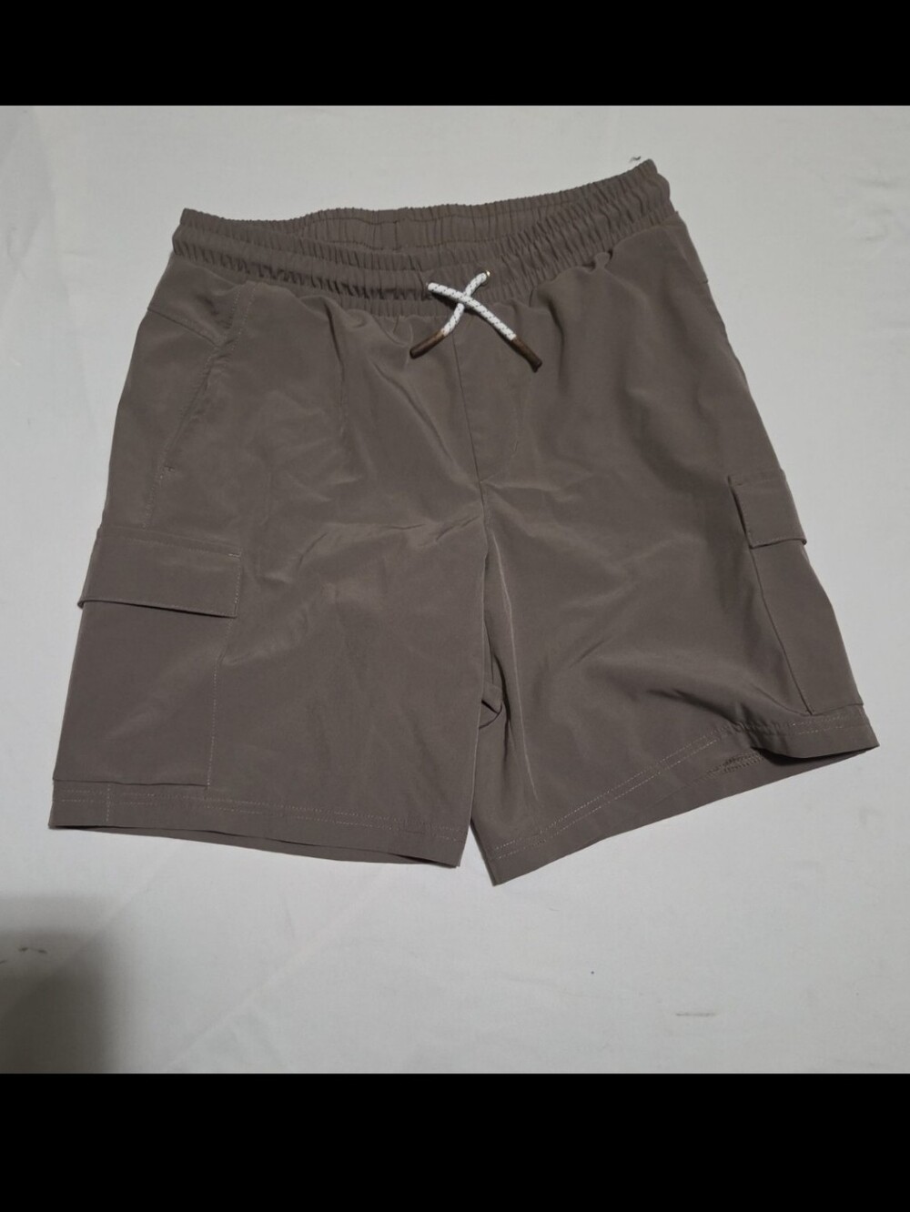 All in motion boys XL brown cargo athletic shorts #28